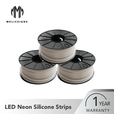 12mm Genişlik Oksidasyona Dayanıklı Ark Tasarımı Beyaz LED Neon Flex Şerit