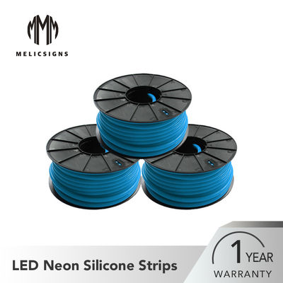 Açıkhava Reklamcılığı için 50M Uzunluk Mavi LED Şerit Neon Işıklar