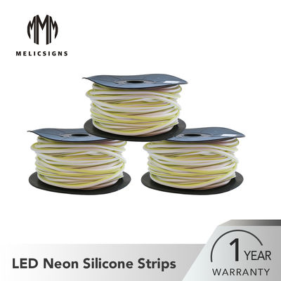 Limon Sarısı 8mm Kalınlık 50 Metre Uzunluk LED Neon Flex Şerit