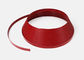 Kırmızı Renkli LED Kanal Trim Kapağı J Şekli SGS Sertifikası Plastik Trim Kapağı ile İyi Esneklik