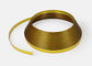 Altın Lüks J Şekli Plastik Trim Şerit Kapağı Alüminyum ile 2.0 CM 35/45 Metre