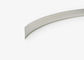 Gümüş J Şekli Plastik Trim Şerit Kapağı 2.0 CM Ücretsiz Ücret Ofis Logosu Alüminyum Kanal Mektubu Yapımı