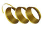 Altın Renkli Plastik Trim Kapağı 2.0 CM 3/4 `` İnç Jwelite Tipi 3D Mektup İşareti