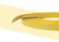 ABS Plastik Ok Tipi Sarı Kenar Kapağı LED Kanal Mektubu Dönüş Tarafı 35 / 45m Uzunluk Plastik Kenar Kapağı