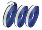 PVC Formlu Koyu Mavi Alüminyum Ekstrüzyon Profilleri Renk Kaplı Düz ​​7CM Genişlik Boyutu