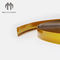 Dış Mekan İşaretleri Altın Renkli Ok Şekli Suya Dayanıklı 2.6cm Plastik Trim Kapağı