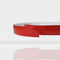 Düz Alüminyum Şerit Trim Kapağı 0.6 / 0.8 MM Kırmızı Renkli Çift Taraflı Kaplama Kanalı