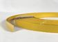 1 İnç İyi Esnekliği Kaplayan Ok Şekli Sarı Renkli Plastik Alüminyum Trim Kapağı